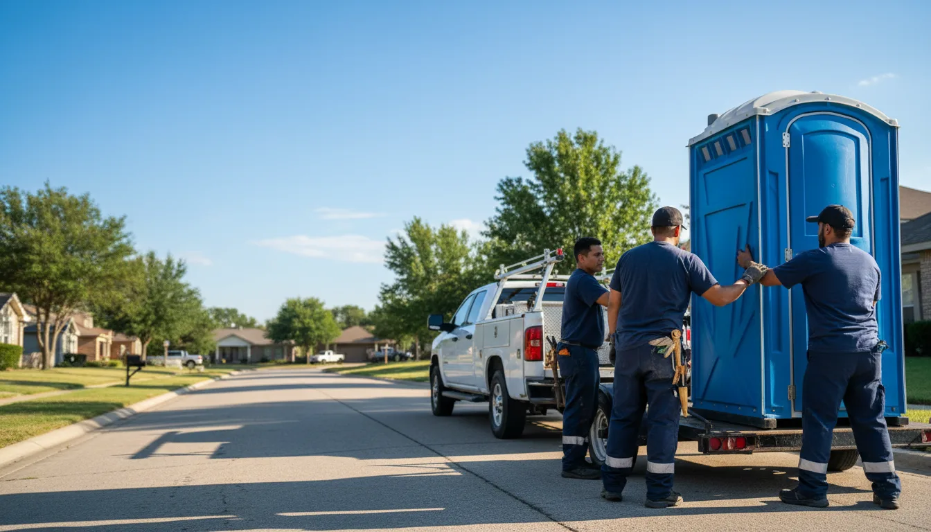 Portable Toilet Rental in Mccaulley, TX near me